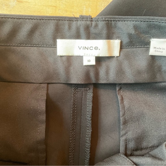 Vince straight leg Black Pants - Picture 4 of 10